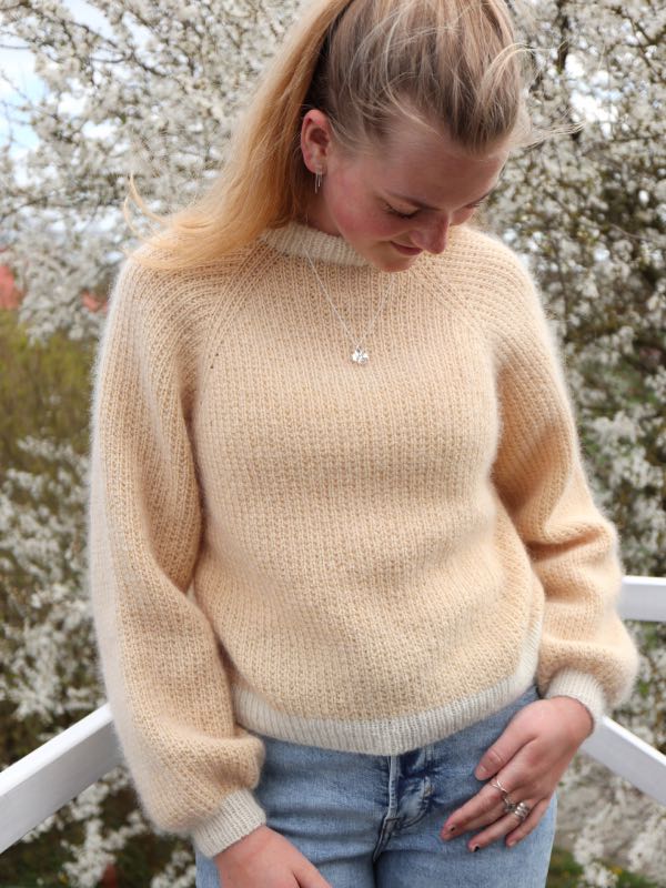 Bellis Sweater strikkeopskrift