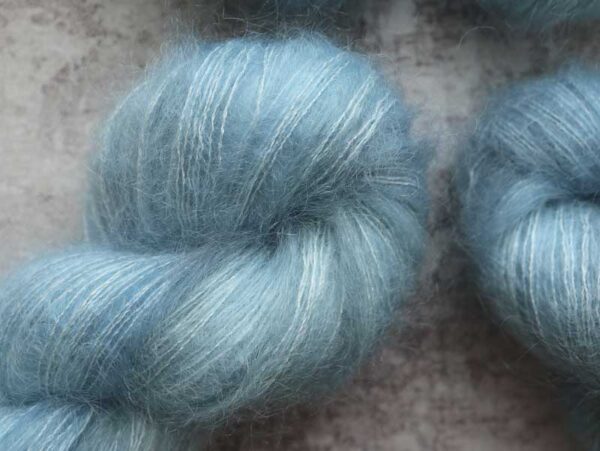 Knitamore Silk Mohair / / Blå bølger