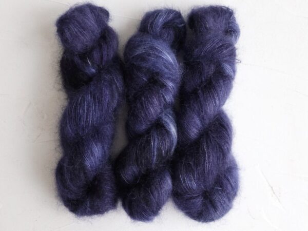 Knitamore håndfarvet Silk Mohair // Ocean