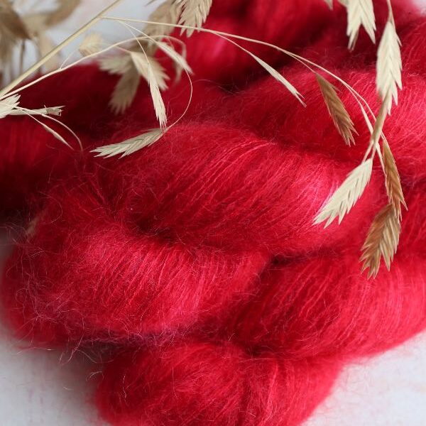 Knitamore Silk Mohair / / Red Love