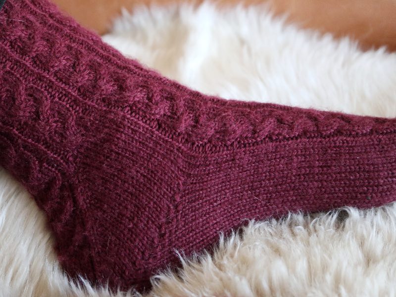 Winter Rose Socks 1 Winter Rose Socks