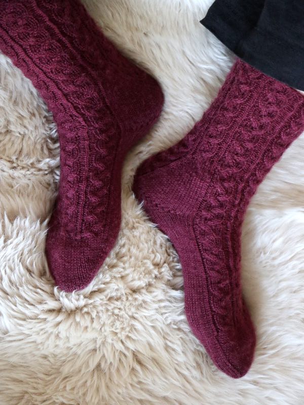 Winter Rose Socks 2 Winter Rose Socks