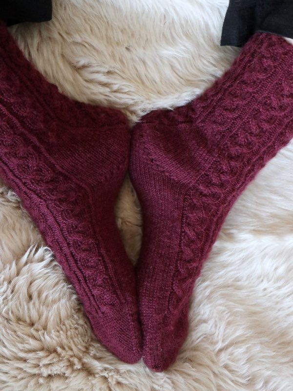 Winter Rose Socks 4 Winter Rose Socks