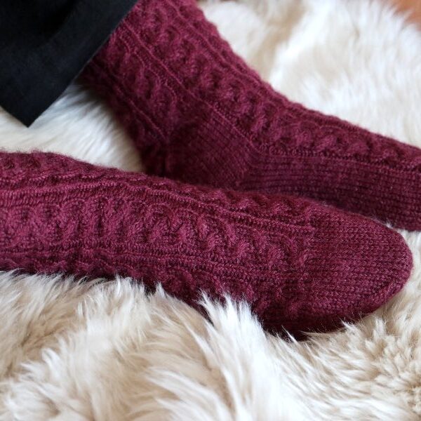 Winter Rose Socks
