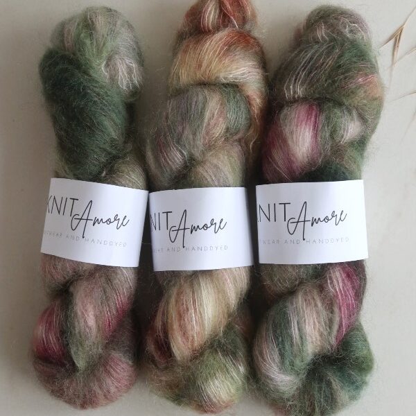 Knitamore Silk Mohair – Forest Marble